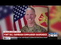 Fort Sill suspends Garrison Commander pending administrative investigation