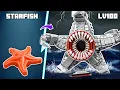 Lagu Building a LEGO Starfish from Tiny to Super Giant in the Ocean | JJ Bricks