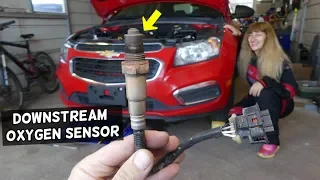 CHEVROLET CRUZE DOWNSTREAM OXYGEN SENSOR REPLACEMENT LOCATION OXYGEN SENSOR 2 REPLACEMENT