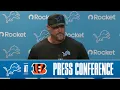 Dan Campbell postgame media availability 2026 NFL Preseason Season Week 1 Lions at Bengals