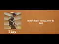 Ardhito Pramono - Stay (Official Lyric Video)