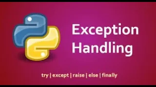 Python Exception Handling - Run time errors