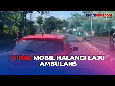 Download MP3 Viral Laju Ambulans PMI yang Antar Pasien di Salatiga Dihalangi Mobil Pribadi