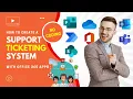 How To Create A Ticketing System In SharePoint With Power Automate Forms - Top 14 Steps