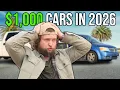 How much car can 1 000 buy you in 2026