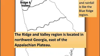 5 GA Regions descriptions with pictures - narrated ppt