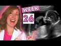 26 Weeks in Months 26 weeks Pregnant Ultrasound Braxton Hicks Sleeping Heartburn