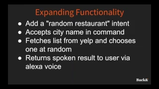 Calling AWS Lambda through Amazon Alexa