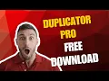 Duplicator Pro Free Download Best WordPress Migration Backup Plugin 2025