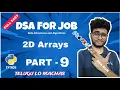 2D Arrays Part 9 DSA in Python Engineering Animuthyam