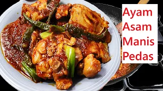 Ayam asam manis pedas pasti semua suka