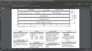 Python Network Packet Sniffer Tutorial 5 Unpacking ICMP and TCP Data
