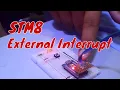 STM8 External interrupt example with COSMIC C Compiler