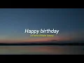 Download Lagu Happy birthday (Bulan Sutena cover) lofi remix