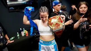 mi novia ganó la velada del año.