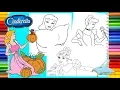 Coloring Disney Princess Cinderella - Coloring Pages for kids