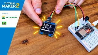 Casa Inteligente do Zero: Display OLED no ESP32 com Ícones e Dados do HAOS! | TM2 #27
