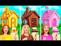 Download Lagu Rumah Satu Warna Makanan Manis vs Cokelat vs Makanan Cepat Saji | Momen Lucu Friendly DO