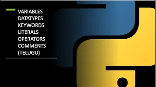 Python Variables Data Types Keywords Literals Comments CSE IT TUTORIAL 4U