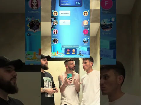 Ci siamo divertiti 🤣 #weplay #amici #gioco