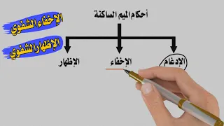 الاخفاء الشفوي   الاظهار الشفوي   احكام الميم الساكنة دندنها