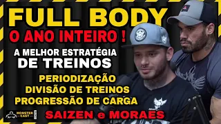 TREINOS FULL BODY DO MORAES C/ DIVISÃO E PROGRESSÃO DE CARGA ! | FELIPE MORAES e SAIZEN
