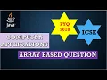 ICSE-2018-Deviation of total marks from Average Arrays in JAVA
