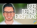 Python Day 127 User Defined Exceptions in Python