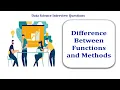 Difference between Functions and Methods