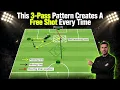 This 3-Pass Pattern Creates A Free Shot Every, Single, Time! | Soccer Exercises