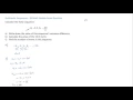 IB Math Studies Arithmetic Sequences Exam Question 1