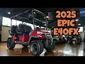 2025 Epic E40FX Tour Dean Team Golf Carts