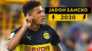 jadon sancho 2020 incredible skills u0026 goals dortmund hd