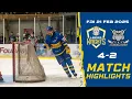 Leeds Knights 4-2 Sheffield Steeldogs Planet Ice NIHL National League Friday 21st February