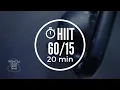 Interval Timer With Music 60 sec rounds 15 seconds rest - 5 Beeps Mix 100