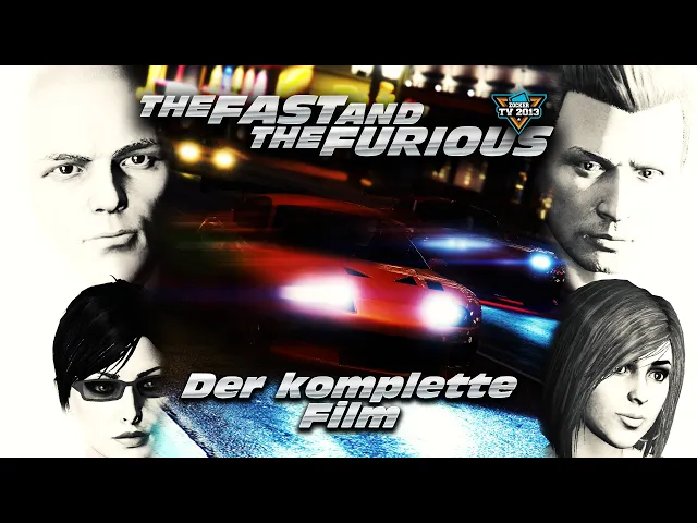The Fast and the Furious - Kompletter Film | PS4 | Cinematic | Machinima