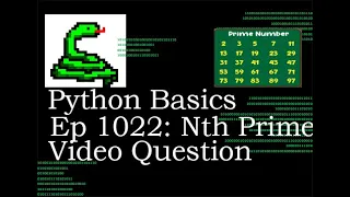 Python Basics Tutorial Nth Prime Question