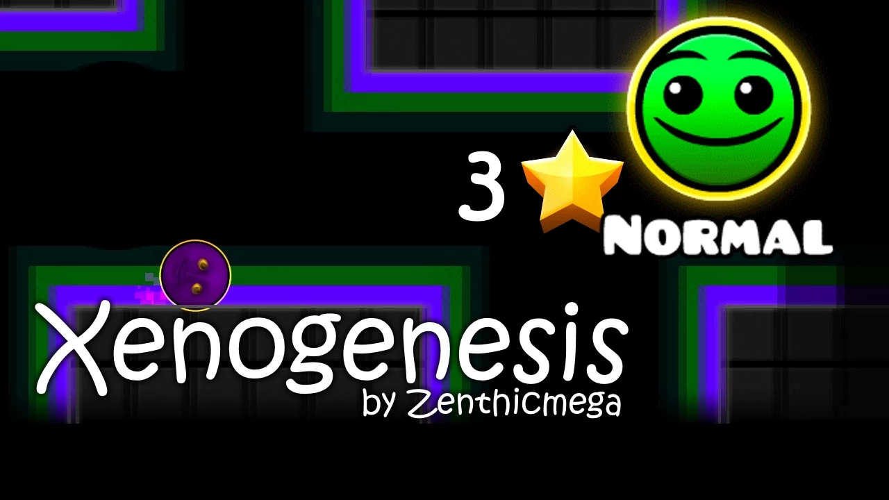 Geometry Dash - Xenogenesis by zenthicmega (HD)