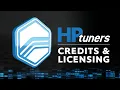 HP Tuners Credits and Licensing Explained