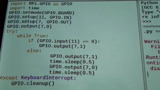 Coursera Week4 The Raspberry pi platform and python programming for the Raspberry pi