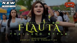 dj flauta trap party remix terbaru full bass viral tiktok gempar music production