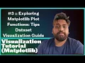 Exploring Matplotlib Plot Functions Tips Dataset Visualization Guide
