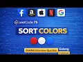 LeetCode 75 Sort Colors Golang FAANG Interview Question Dutch National Flag Algorithm