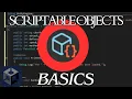 Unity 6 Tutorial Creating Scriptable Objects Basics