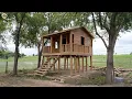 Lagu Building a Wooden House from Scratch