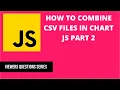 How to read and combine CSV files in Chart JS