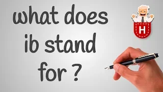 what does ib stand for