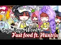 Download Lagu SAJA Boys Work In Fast Food ft. HUNTRIX | KPOP Demon Hunters | GLMM / GCMM | Gacha Club Mini Movie