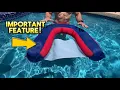 Floating pool chair