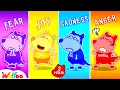 Download Lagu Copycat Villainess?! ☺️😡😢My Emotions Control Me | Funny Stories for Kids | Wolfoo Family